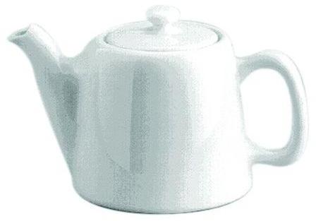 Théière standard 4 tasses en porcelaine blanche 50cl Théière standard 4 tasses