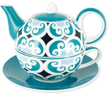 Coffret Théière égoiste en porcelaine 40cl