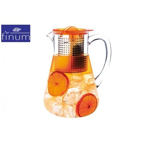 FINUM ? Théière Ice Tea Control Amber ? 1.8 L