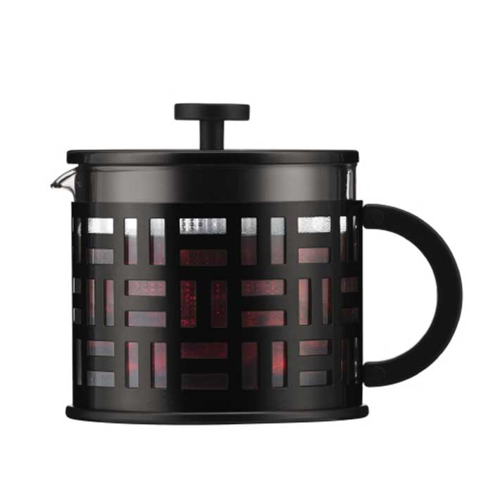 Eileen - Théière à Piston 1 5 L Noir Eileen - Théière à Piston