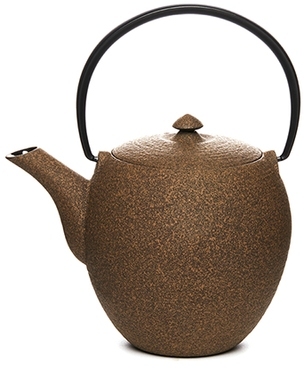 THÉIÈRE EN FONTE MAYU 0,55L Brun.