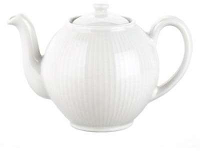 Théière 50 cl avec couvercle en porcelaine blanche Théière 50 cl avec couvercle