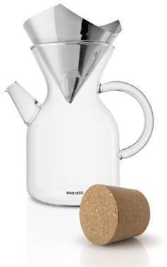 Eva Solo Pour-over Kaffeebereiter - transparent inox Eva Solo Pour-over Kaffeebereiter