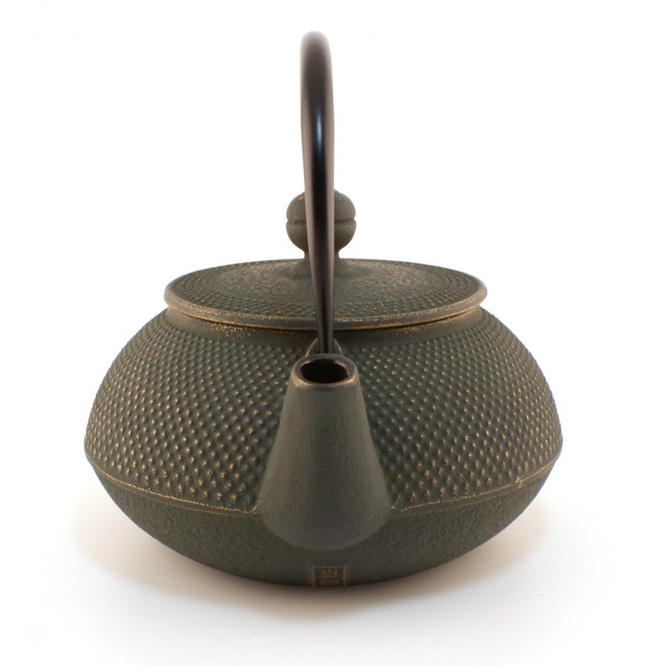 Théière bronze japonaise en fonte IWACHU, modèle a