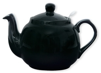 Théière en céramique avec filtre inox 1,1L noir br
