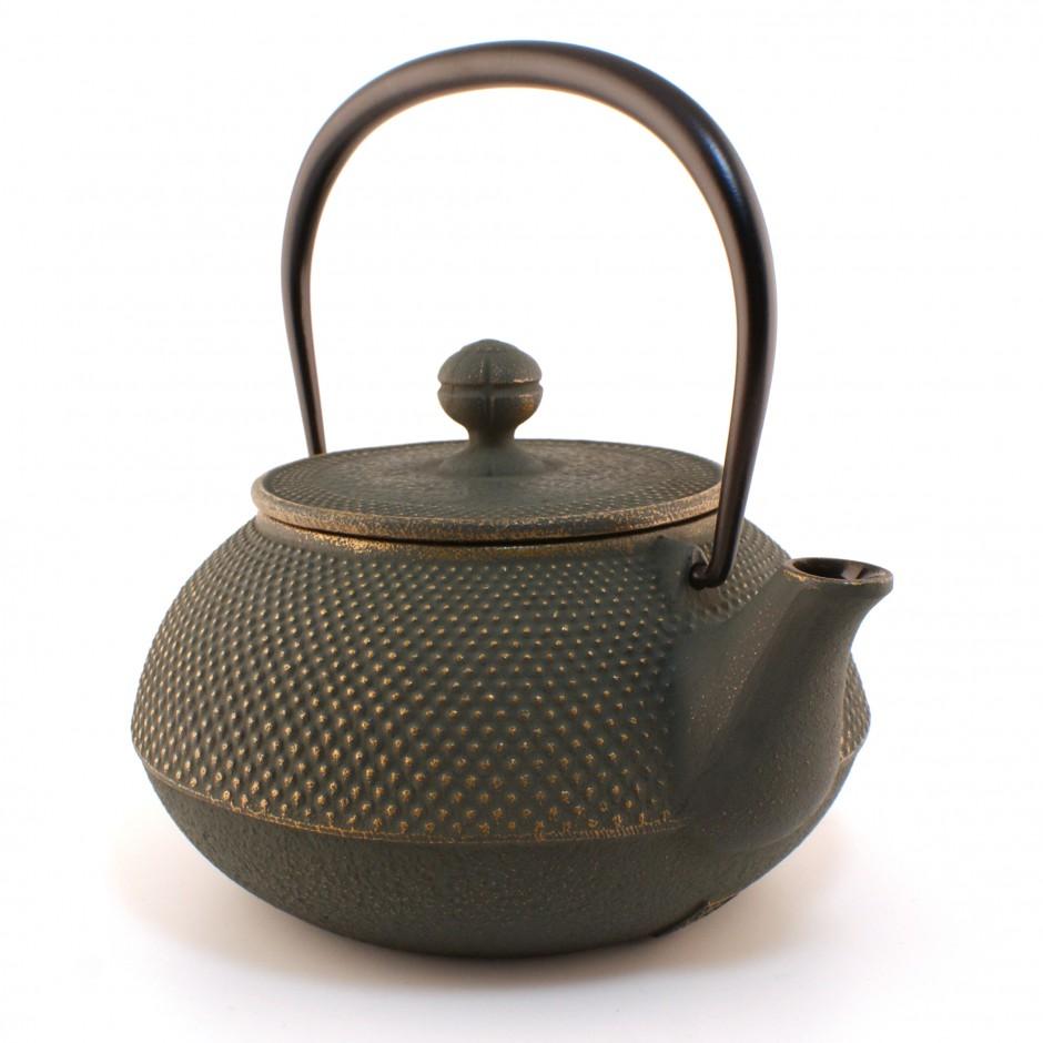 Théière bronze japonaise en fonte IWACHU, modèle a
