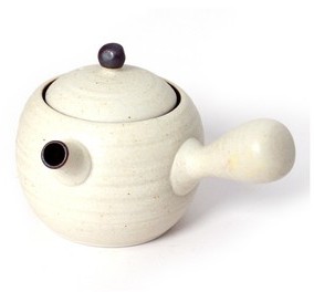 Théière blanche japonaise en céramique MYA35330551