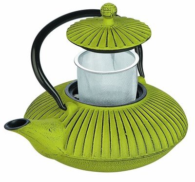 IBILI 620107 Théière en fonte VERT japonaise pour
