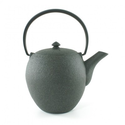 Théière grise japonaise en fonte Wazuqu. MAYU. 0.6