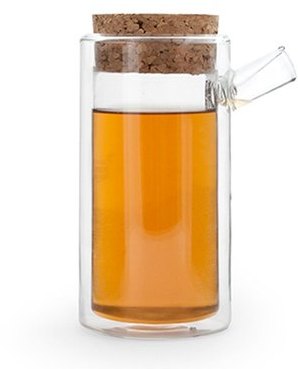Théière double paroi en verre Théière double paroi en verre