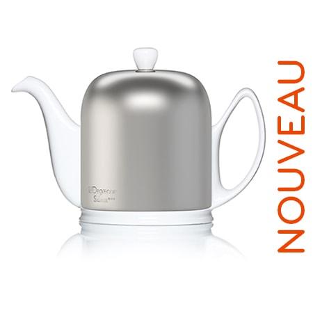 THÉIÈRE SALAM BLANCHE 1L Blanc.