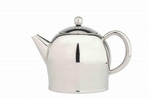 Théière 1 4 litre inox double paroi Santhee brillant Théière 1 4 litre inox double