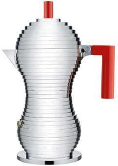 Pulcina - Cafetière expresso 1 tasse - aluminium/r