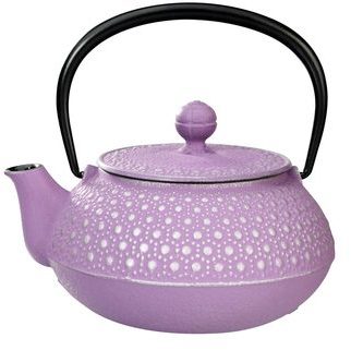 Théière fonte Kikko 0,55L violet argenté