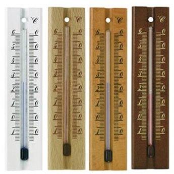 Thermomètre Bois à Alcool 14 cm teinte au choix BL-TB14 Thermomètre Bois à Alcool