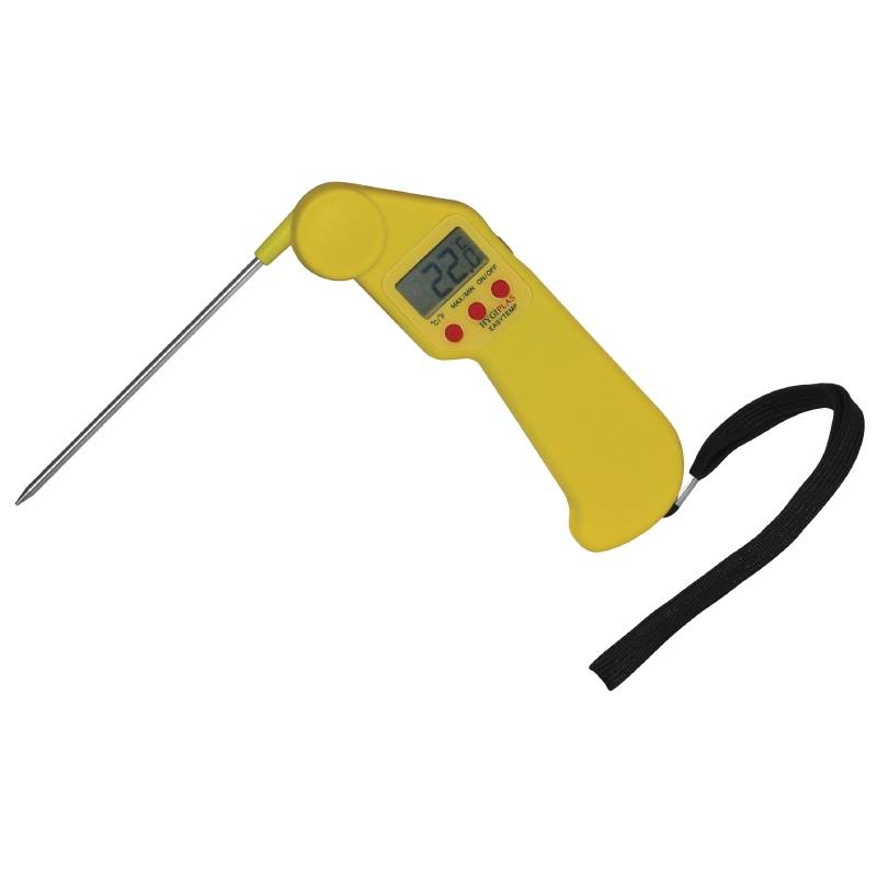 Thermomètre + Sonde Jaune -50/+300°C Hygiplas