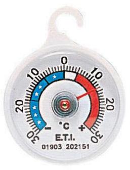Thermomètre à frigo et congélateur -30°C à +30°C -