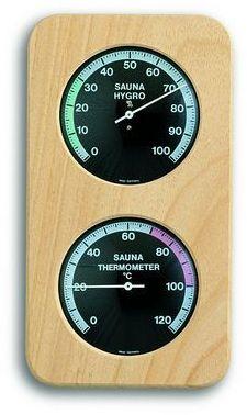 Thermomètre Hygromètre de sauna TFA T401004 Thermomètre Hygromètre de