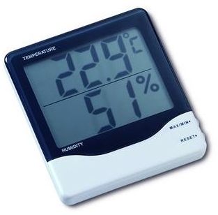 Thermomètre hygromètre affichage GEANT T305002 Thermomètre hygromètre affichage
