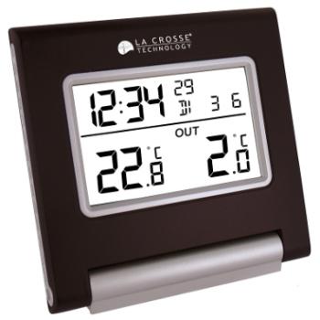 Thermomètre sans fil en IT avec calendrier DCF77 WS9090-T303030-IT Thermomètre sans fil en IT