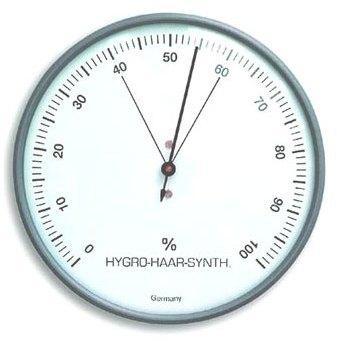 Hygromètre à cheveu grand diamètre T442003 Hygromètre à cheveu grand