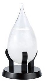 Baromètre de cristaux design goutte