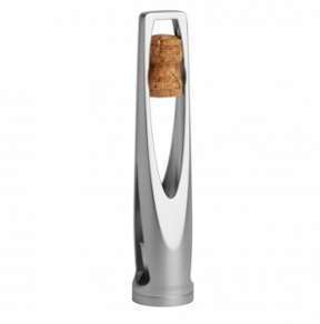Tire-bouchon Pop Bulle Alu Brossé pour vins pétillants Tire-bouchon Pop Bulle Alu