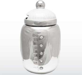 Tirelire biberon strass