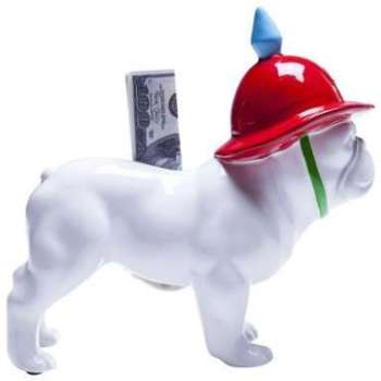 Tirelire design en faïence Chien 23 cm