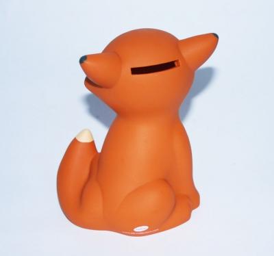 Tirelire Cesar 13 cm - Orange
