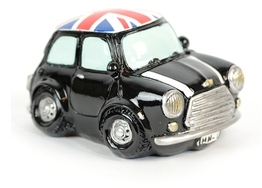 Tirelire mini british noir