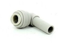 Raccord rapide coudé mâle et femelle 8 mm