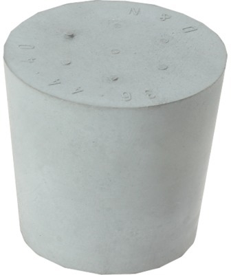 Bouchon en caoutchouc non troué 36 à 44 mm