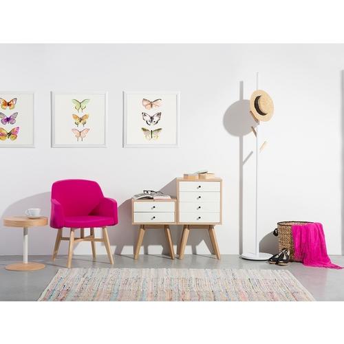Commode - meuble de rangement - étagère - blanc -