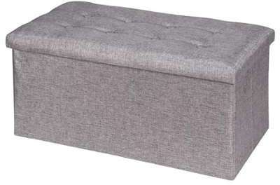 Banc de rangement CAMILA gris Banc de rangement CAMILA gris