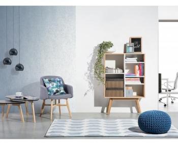 Commode - étagère - meuble de rangement - blanc - Wrangell Commode - étagère - meuble