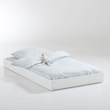 Tiroir lit style rétro vintage, 1 personne, Adil -