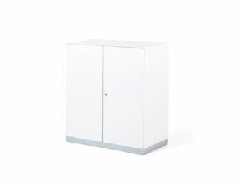 Meuble de rangement - armoire en métal blanc - Caspian Meuble de rangement - armoire