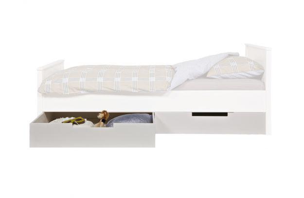 Tiroirs de rangement pour lit enfant en pin blanc