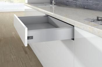 Tiroir coulissant en kit - hauteur 126 mm - arcite