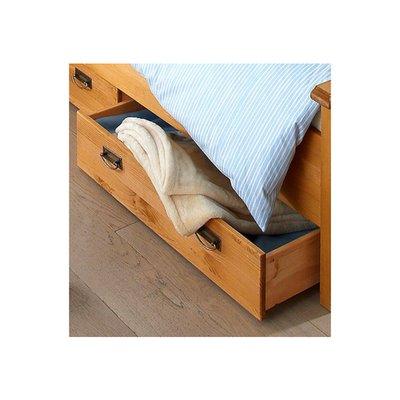 Tiroir de lit en pin massif Home Affaire_Blanc