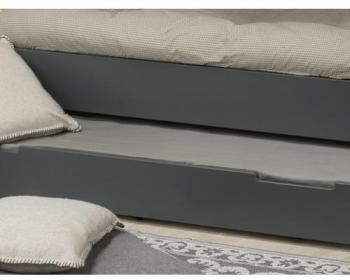 Tiroir du lit enfant Milo anthracite 90x200 Tiroir du lit enfant Milo