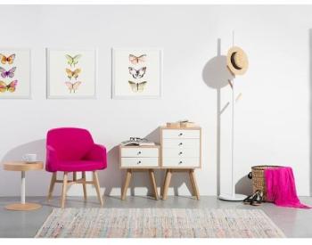Commode - meuble de rangement - étagère - blanc - Phoenix Commode - meuble de rangement