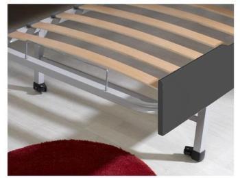 Tiroir lit gigogne enfant anthracite 90x190 Tiroir lit gigogne enfant