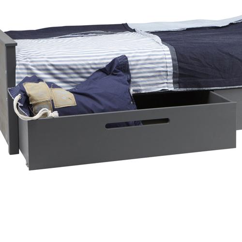 Tiroirs en pin gris pour lit enfant Jen (Set de 2)