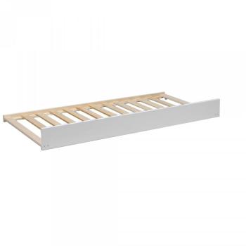 Tiroir avec sommier pour lit en 90x200cm Blanc