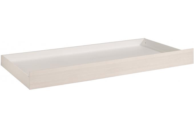 Tiroir de lit 90 x 190 cm Blanc Declikdeco