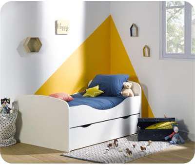 Tiroir pour Lit Enfant Evolutif Oaki Blanc
