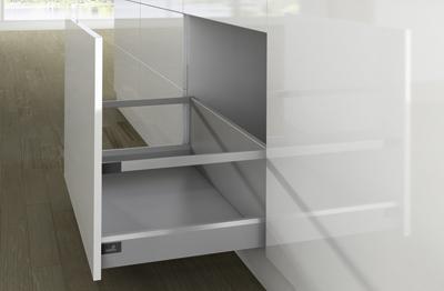 Tiroir casserolier en kit - hauteur 94 mm (282 mm