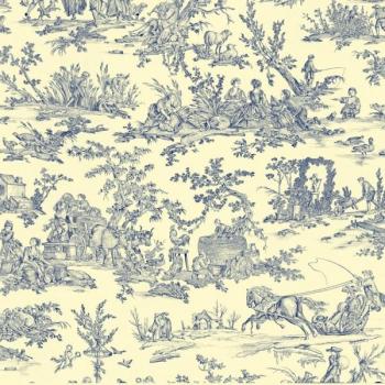 Toiles de Jouy - Tissu Délices des Quatre Saisons